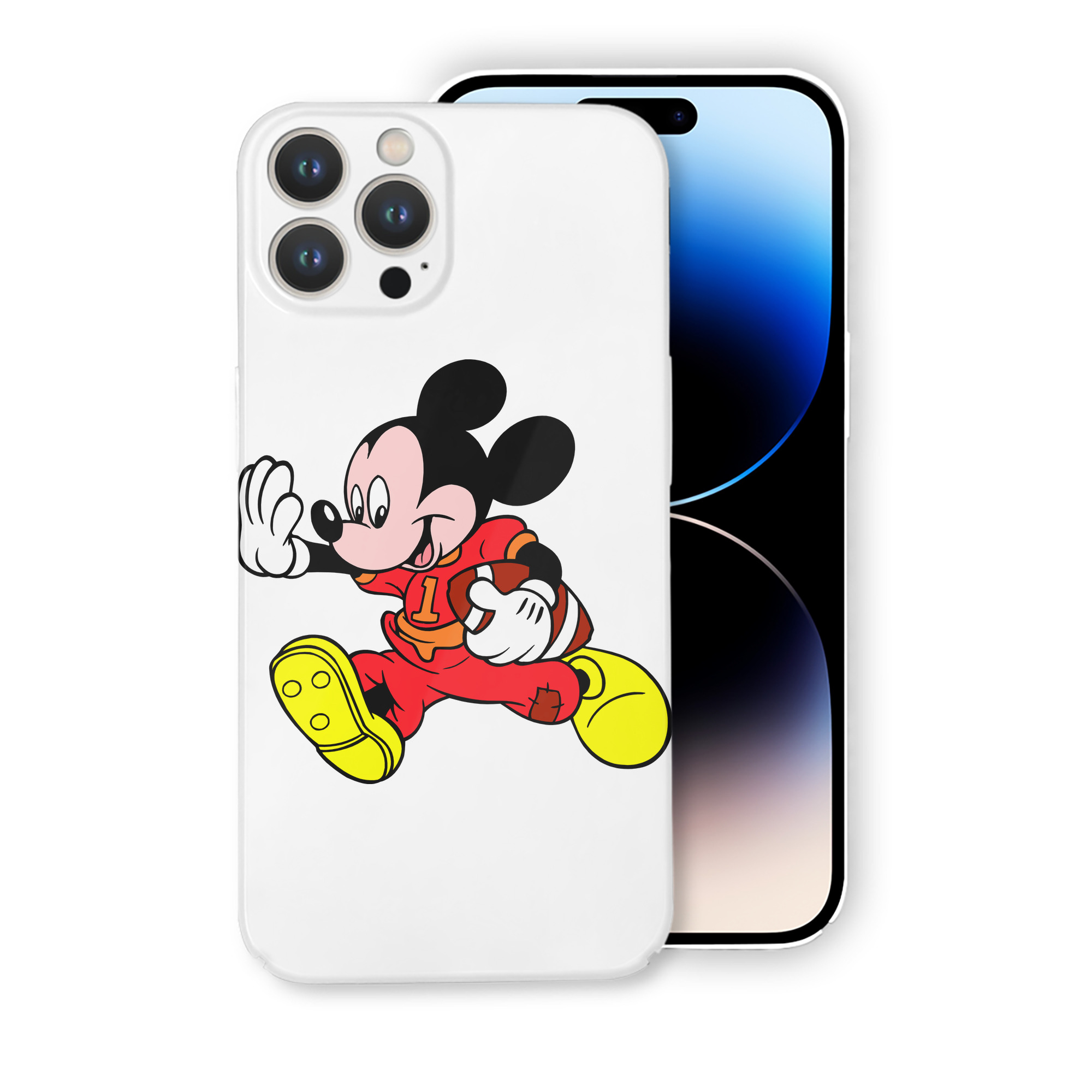 （画像用） ミッキーマウス Mickey Mouse 【iPhone 14シリーズ対応】ハードケース